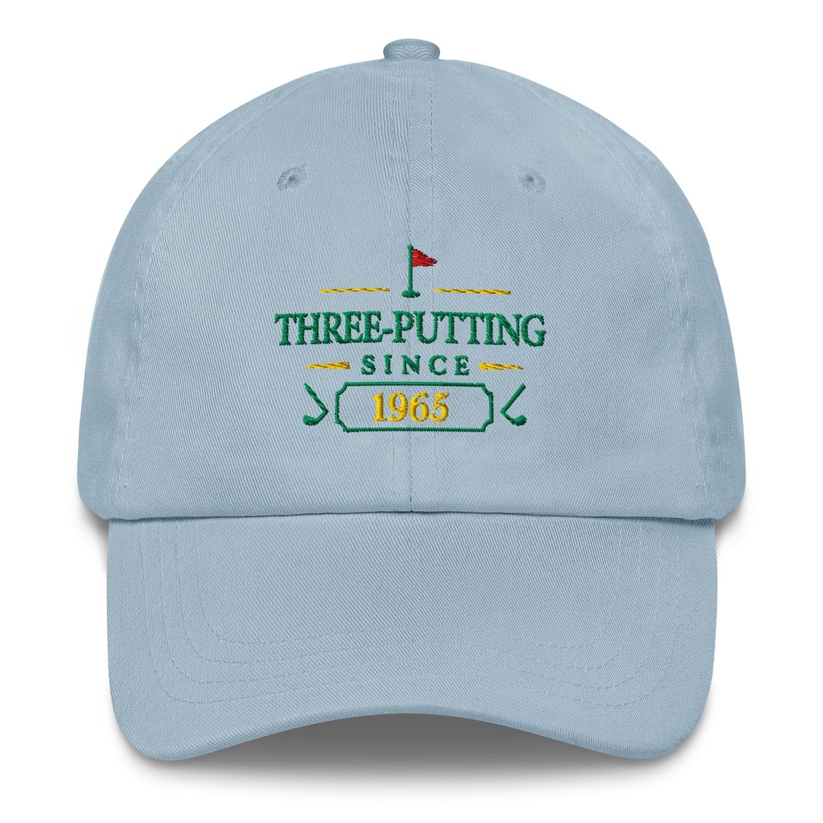 Three-Putting Since "Year" - Custom Dad hat