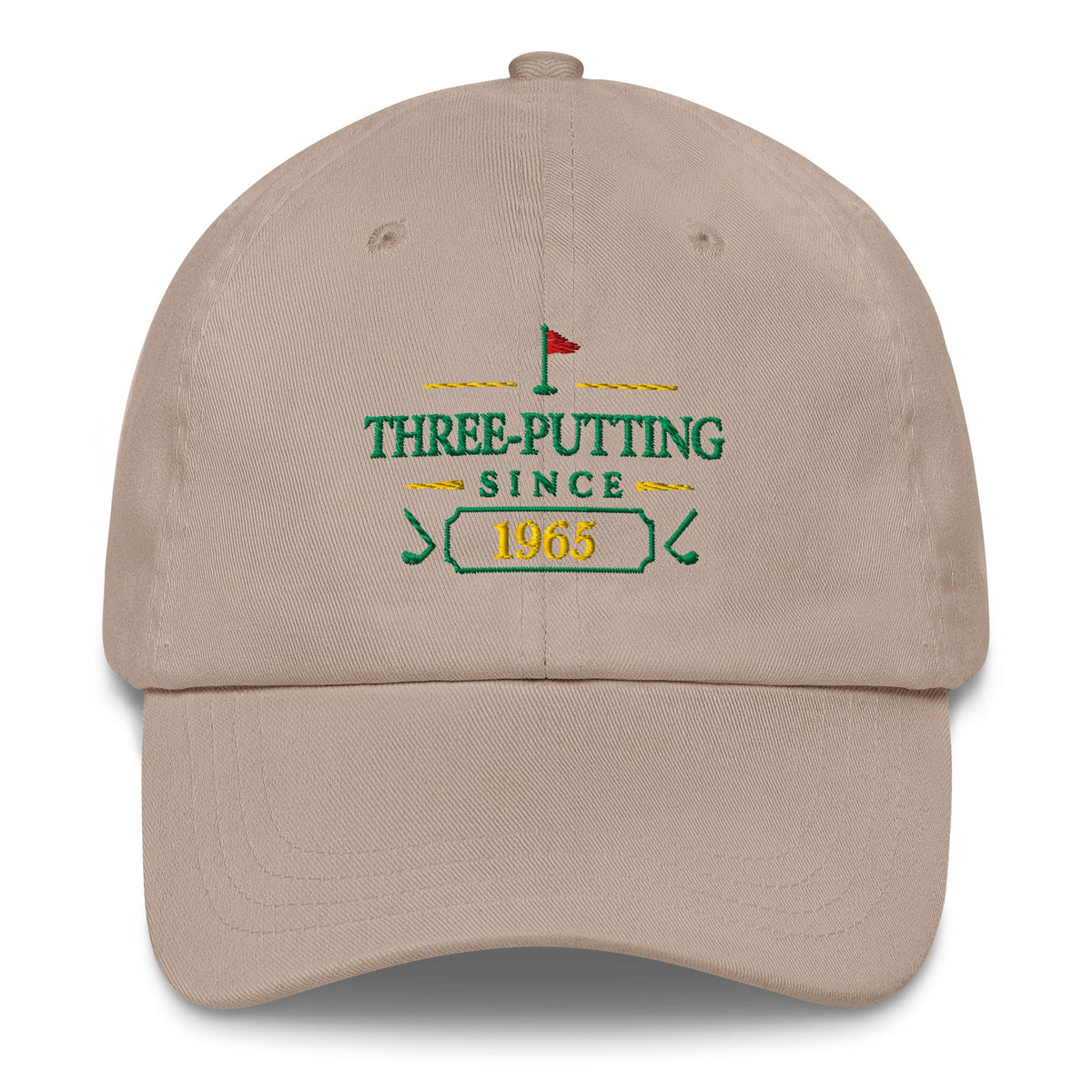 Three-Putting Since "Year" - Custom Dad hat